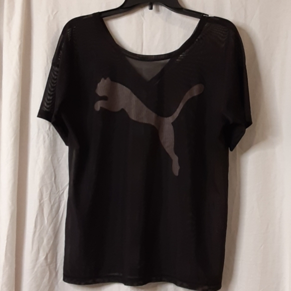 puma mesh shirt